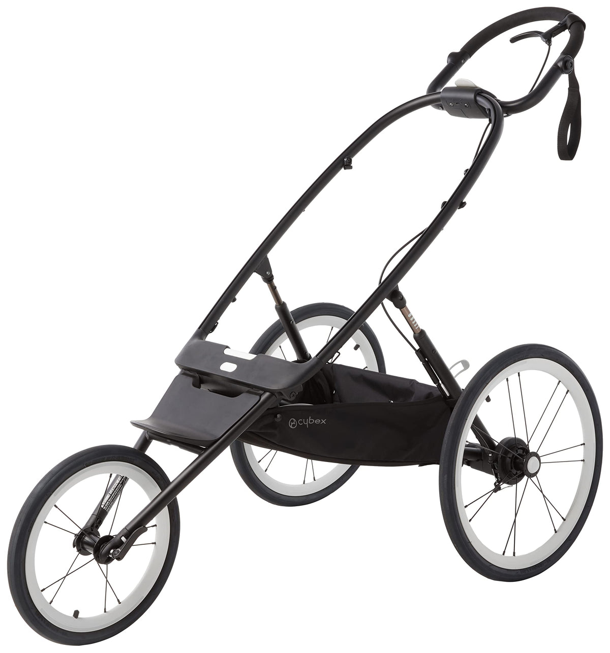 Cybex AVI Jogging Stroller Frame in Black + Pink